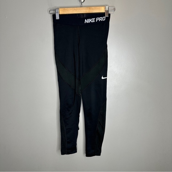 Nike pro hyper warm black running Tights - Picture 1 of 6